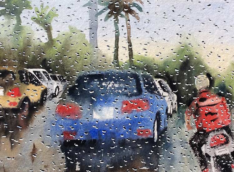 Monsoon Watercolor 2