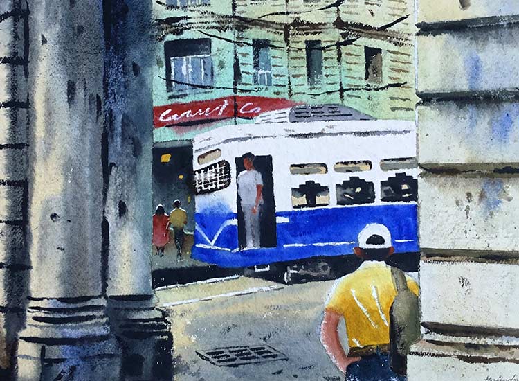 KOLKATA 6 Watercolor